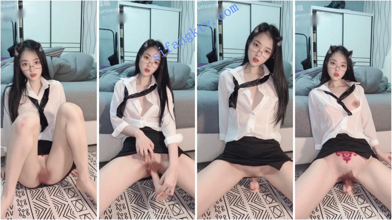 最新高价定制可爱美少女 芋喵喵 性感女秘书淫靡乘骑… 图 02