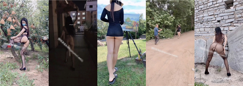 ❤ 经典流出 ❤极品女神QT浅笑户外日常大胆人前露出合集 图 03