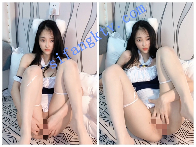 ✦✦✦近期超火福利姬 芋喵喵 最新高价定制,猫耳女仆 图 03