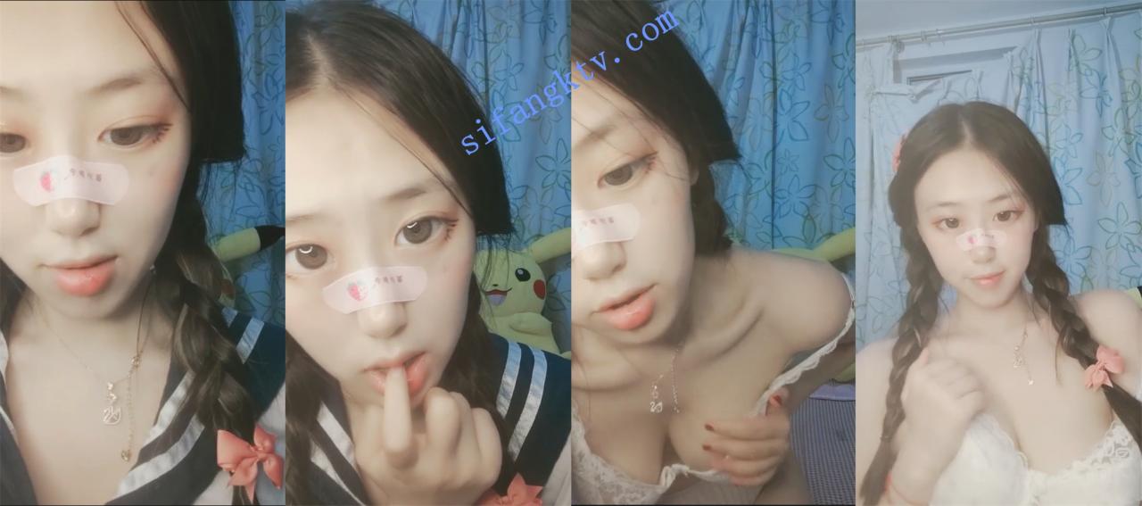 嘉嘉学妹 刚成年的萌妹发育真好 大馒头酥胸 小穴超级粉 图 01