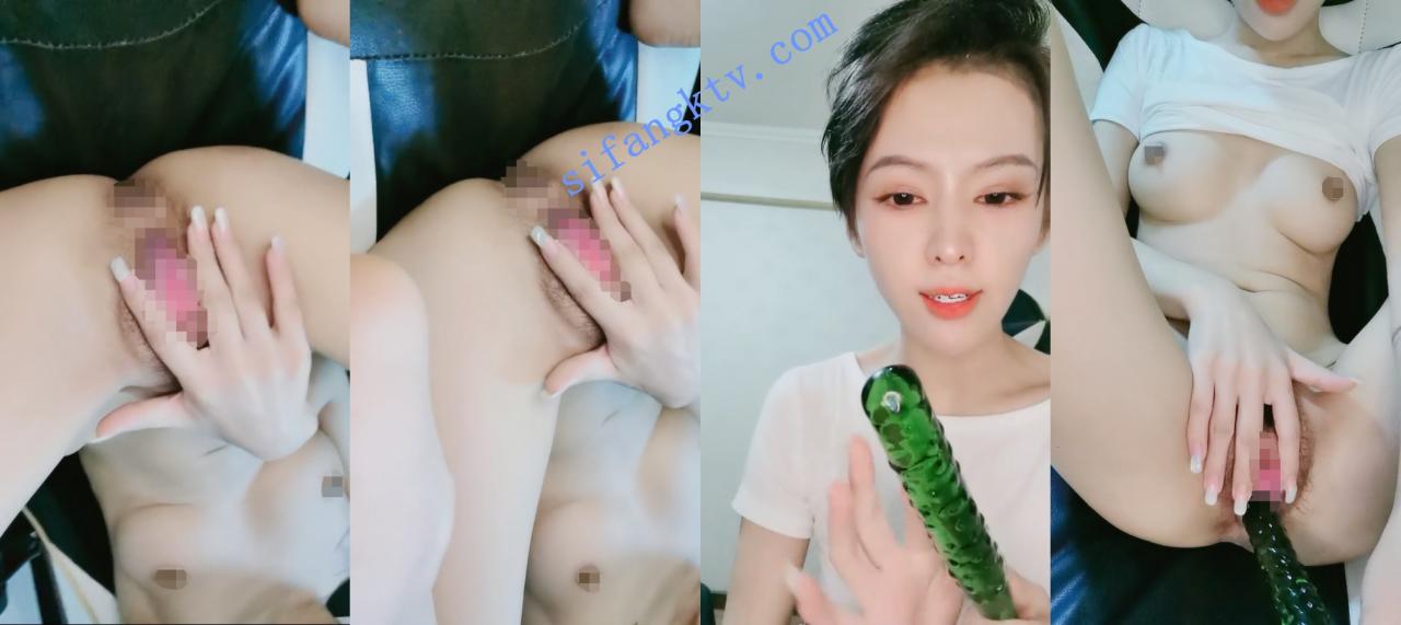 长舌气质短发女神 ppp 蛇精一般的身材 肤白貌美道具插穴 图 05