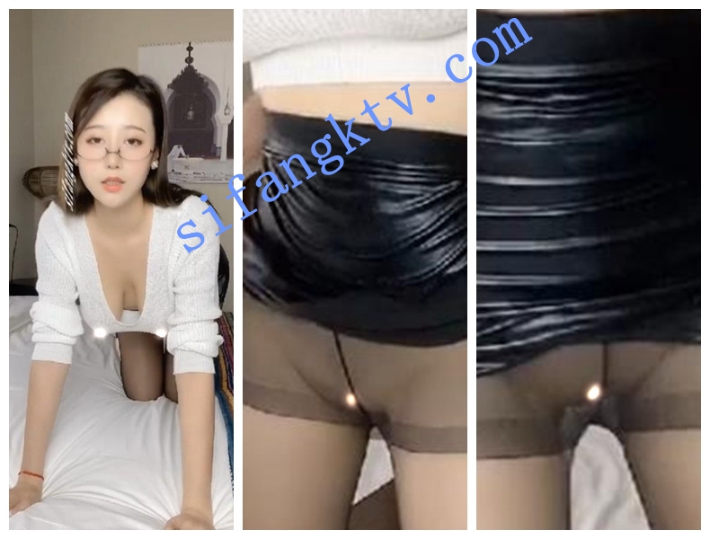 精品 人气网红小姐姐 奈汐 24号自拍无内黑丝露鲍鱼 图 03