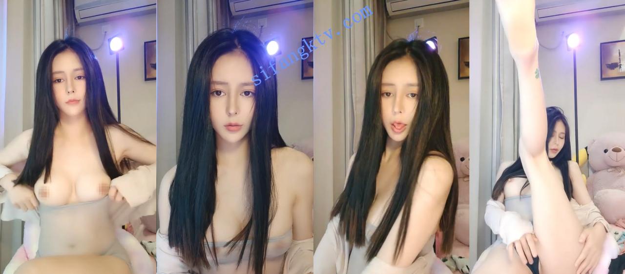 百看不厌的女神 KK 无可挑剔的身材和脸蛋 丁裤丝袜漏奶 图 04