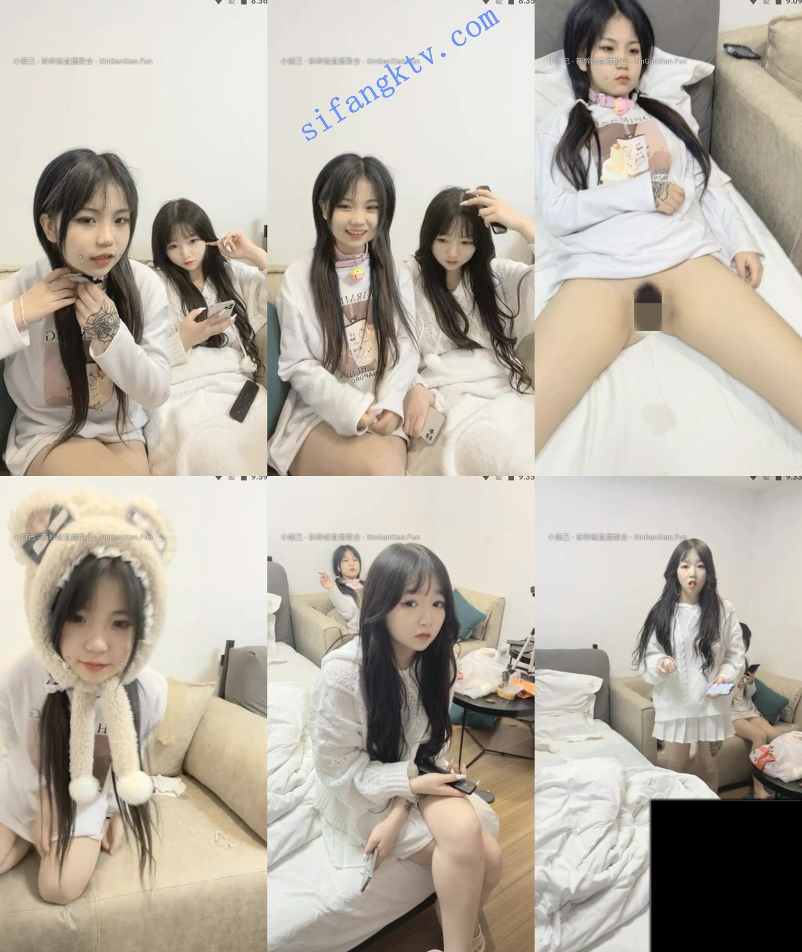 土豪猛男包场调教双胞胎17岁 倒霉的熊熊 内射+道具自慰 图 01