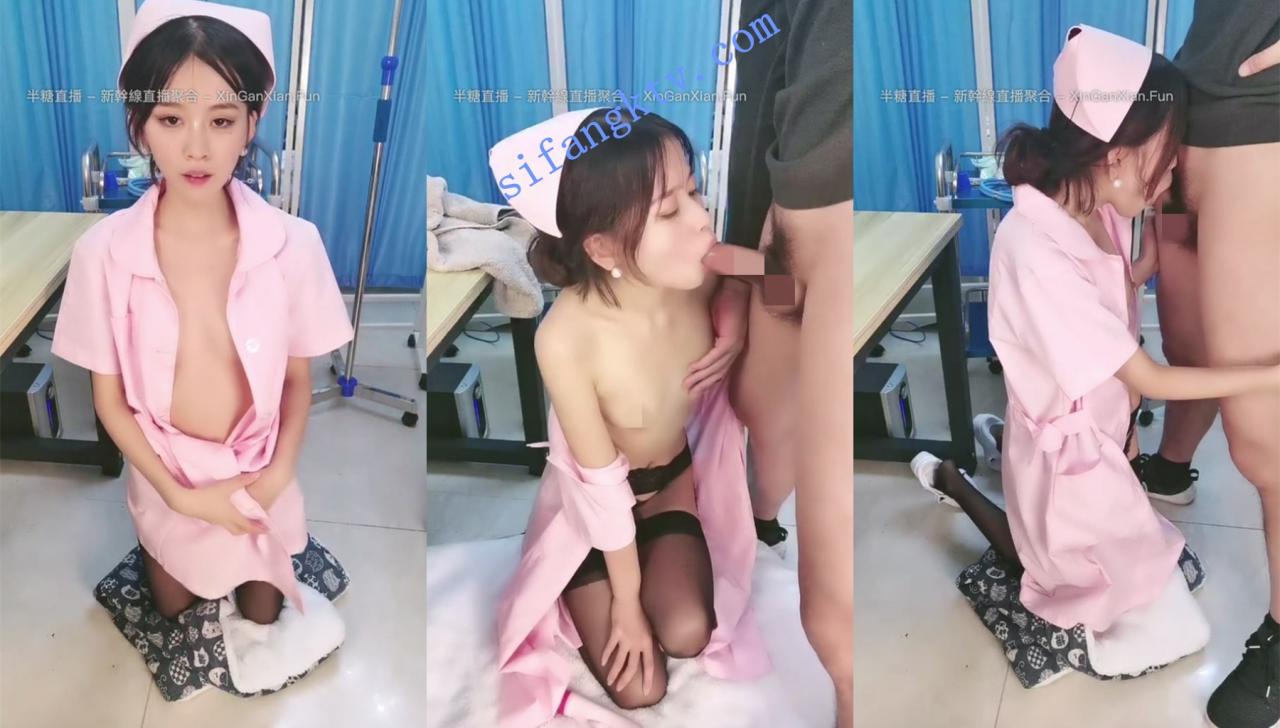 极品白虎小护士 护士和医生 病房里跟医生无套啪啪射嘴~ 图 02