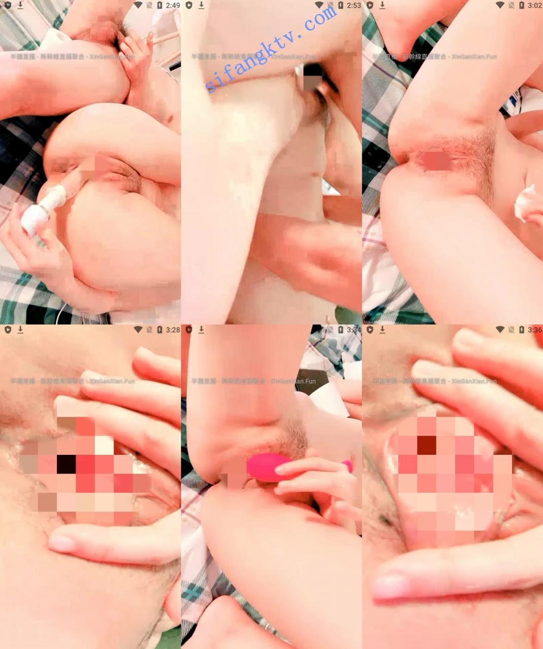 全网最美素颜 大美女屁股翘的高高的自慰棒插在里面 图 04