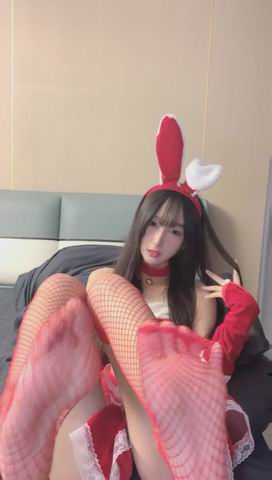 泡泡咕 12.9圣诞麋鹿装极品小仙女超嗲娃娃音粉嫩诱惑 图 01