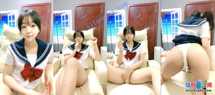 清纯乖巧邻家妹展示新买学生制服内穿情趣连体衣 双指扣逼【718M】