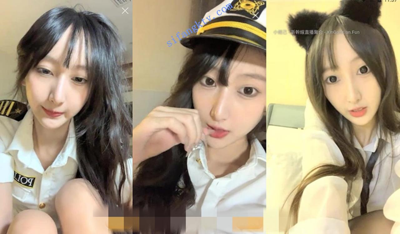气质美女主播 咕噜 一身正气 颜值小妹 制服 188收费自慰 图 01