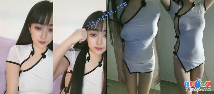 新人气质女神 情趣旗袍 细腰白嫩美乳掰开小穴粉嫩870M