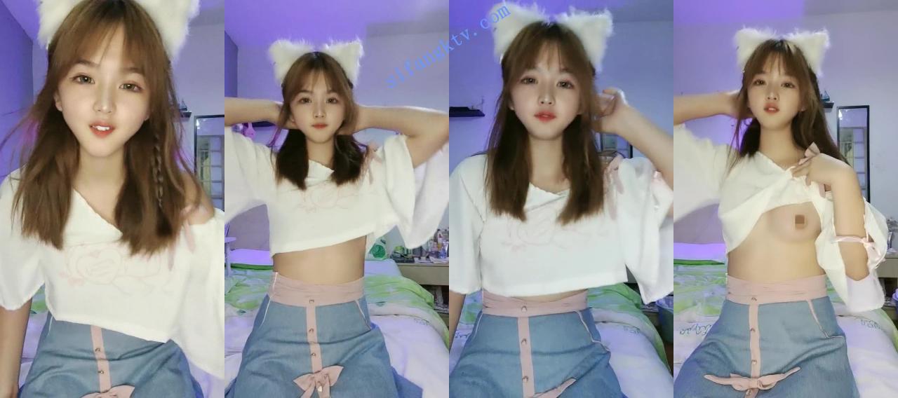 ⚡性格活泼开朗的学生妹妹~ 小晶晶 假期的自慰喷水表演~ 图 01