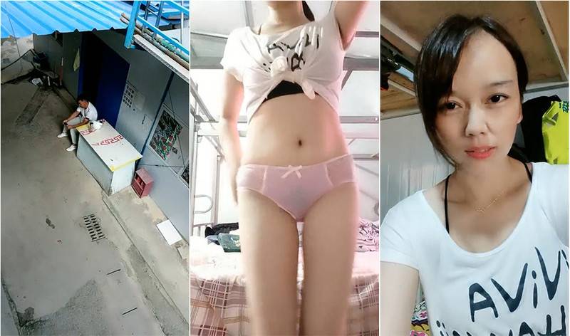 工地打工小少妇,工友出去做工了,自己在工棚里玩大秀,好有奶水,刚生孩子【1v487M百度云】