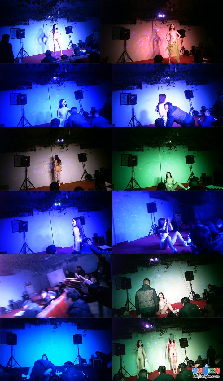 下乡暗黑歌舞团，村里的大老爷们儿都来了！【0.48G】