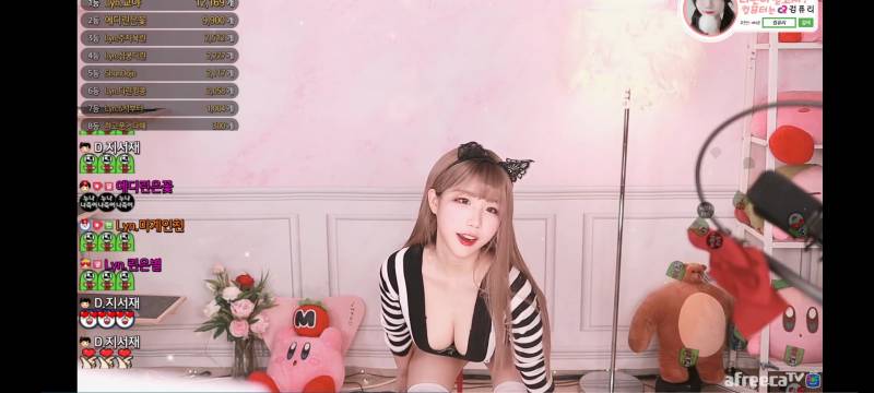 AfreecaTV 艾迪林 舞蹈合集（248v 42G）afreeca TV 第七弹