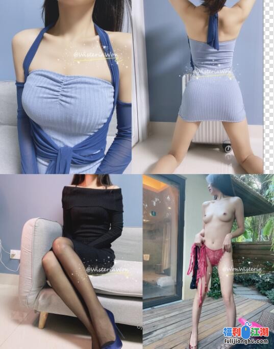 推特S级身材反差女神[Wisteriawon]露出3P[NV497M度盘