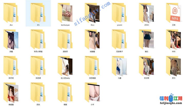 【网红摄影12.9-2】林芯玥 林邑浦 龚钥菲 花音 艾希25位顶级【6.1G】