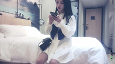 ♋♋ 酥酥小蜜 尤物啊,肌肤白净~无毛~雪白咪咪道具自慰 图 29