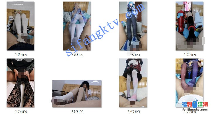 ஐ足控福利ஐ大神卡扎库衫回归合集-套路coser JK素人足交【6.8G】