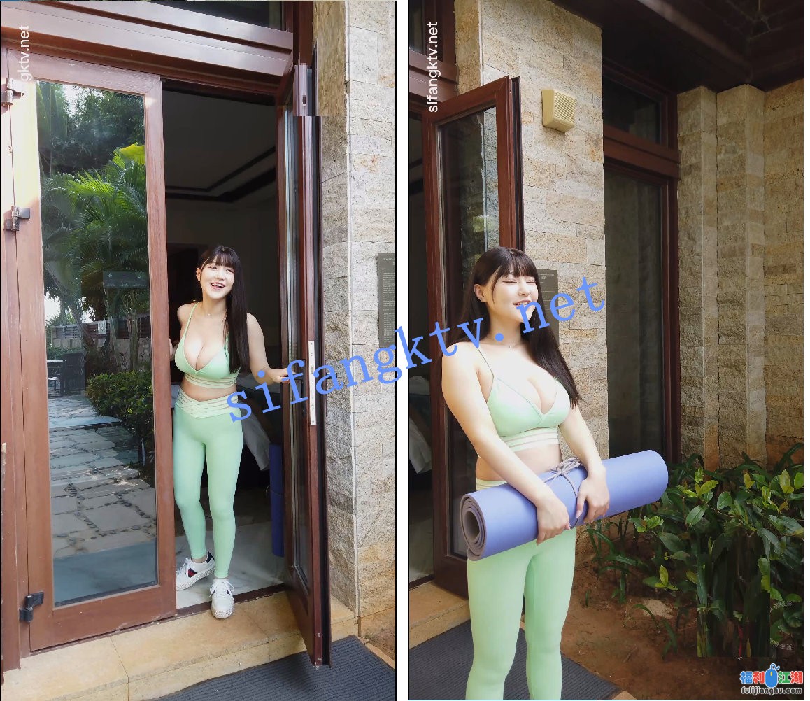 【秀人福利】朱可儿性感瑜伽，展示完美身材【2G】