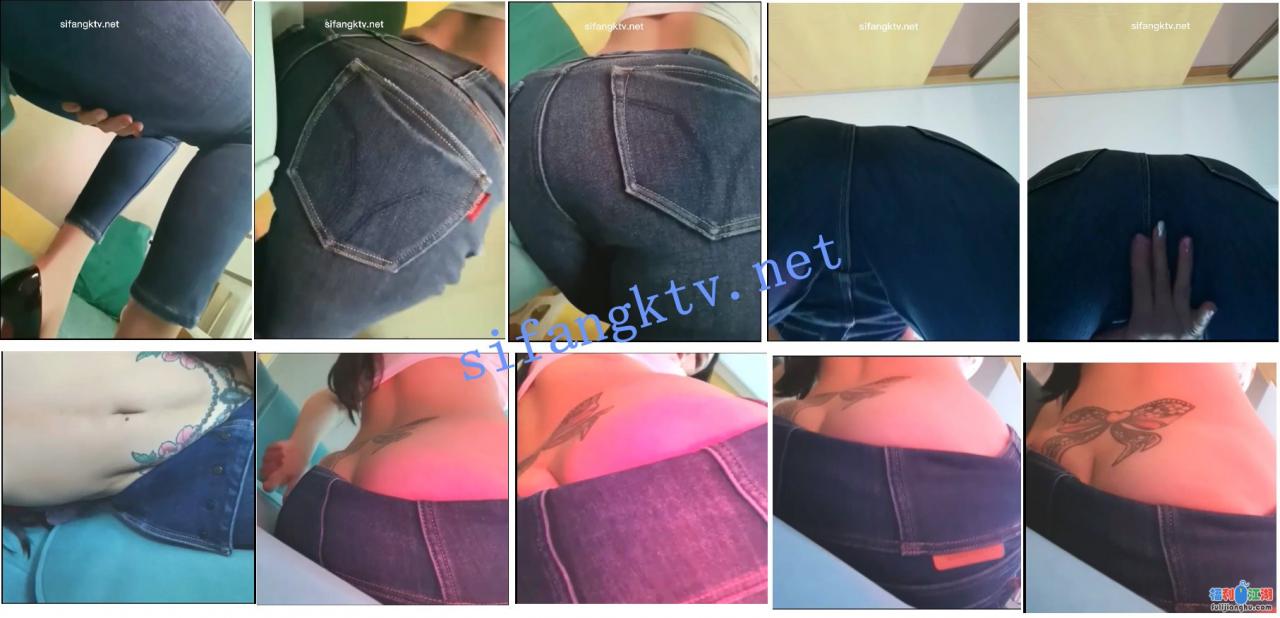 【秀人福利】田冰冰⭐骚母狗穿紧身牛仔在沙发发骚【0.5G】