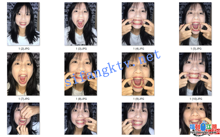 ஐ恋物癖ஐ呆萌学生妹开口器食物咀嚼定制 可爱爆了【1.9G】