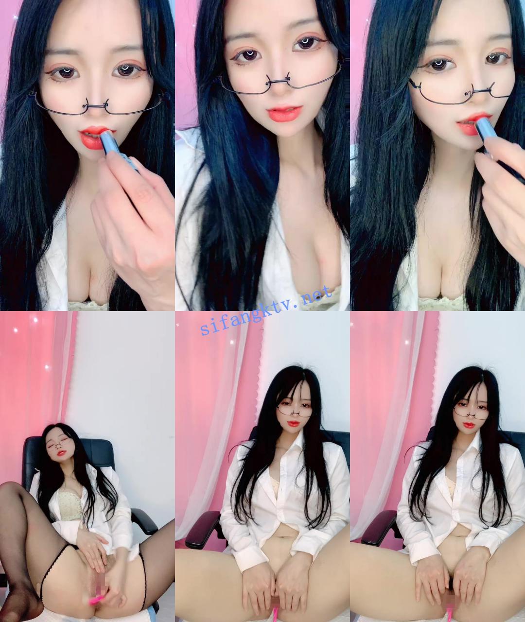 ██ 性感草莓味 扎着两只辫子的美女,自慰高潮喷水了 图 01