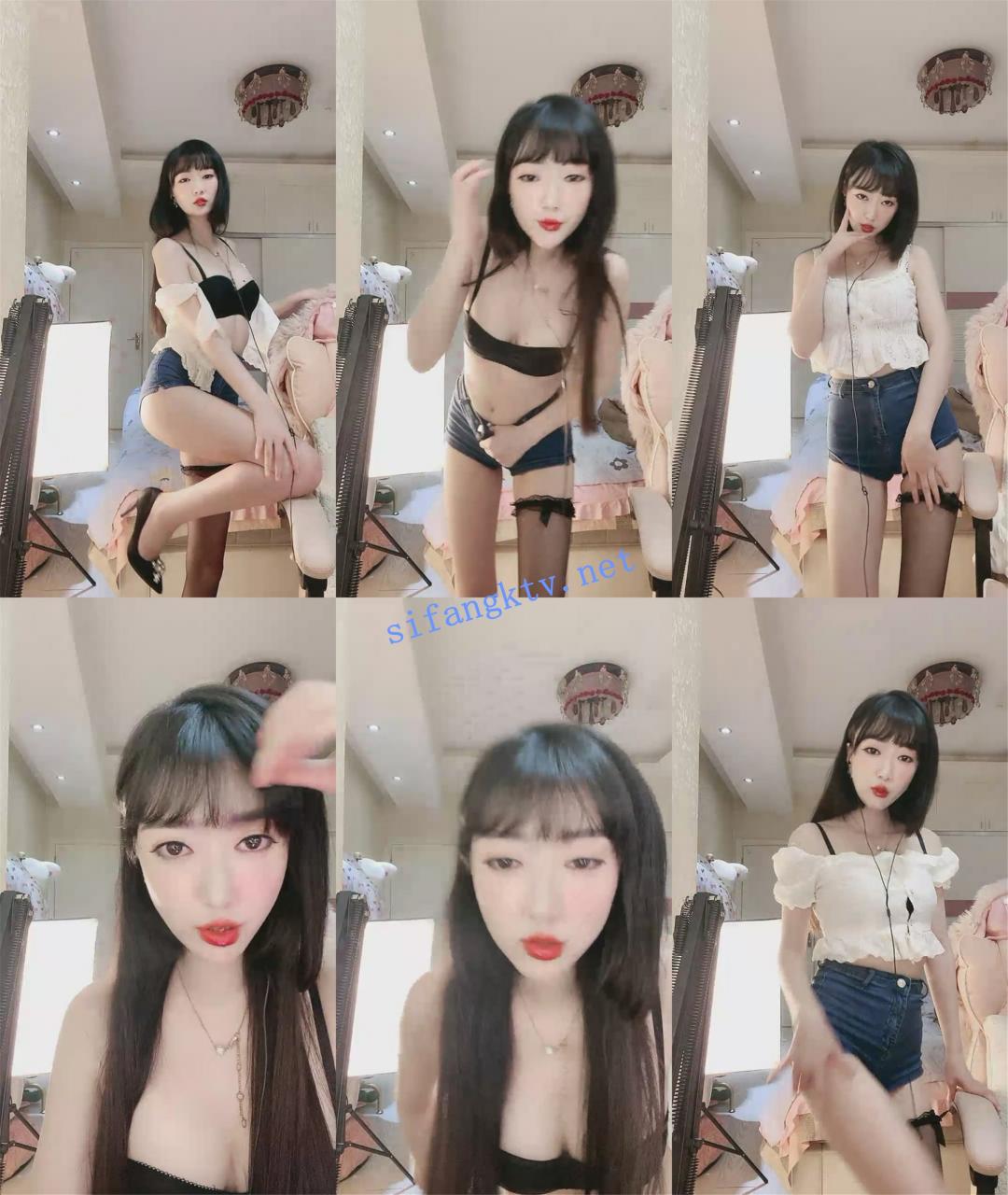 舞蹈系老师 性感舞娘 兼职黄播下海 激情脱衣秀 还加自慰 图 01