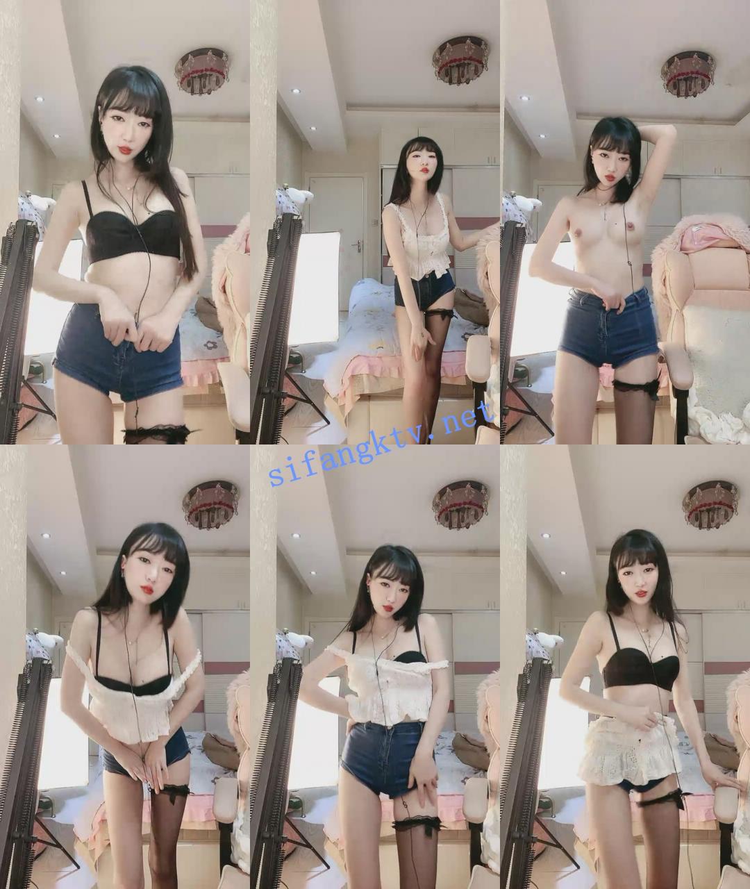 舞蹈系老师 性感舞娘 兼职黄播下海 激情脱衣秀 还加自慰 图 02