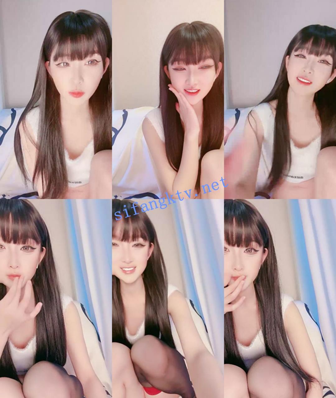 灬长腿嫩模! 柒玖 脸逼同框~道具贴屏自慰~看的鸡儿棒硬 图 01