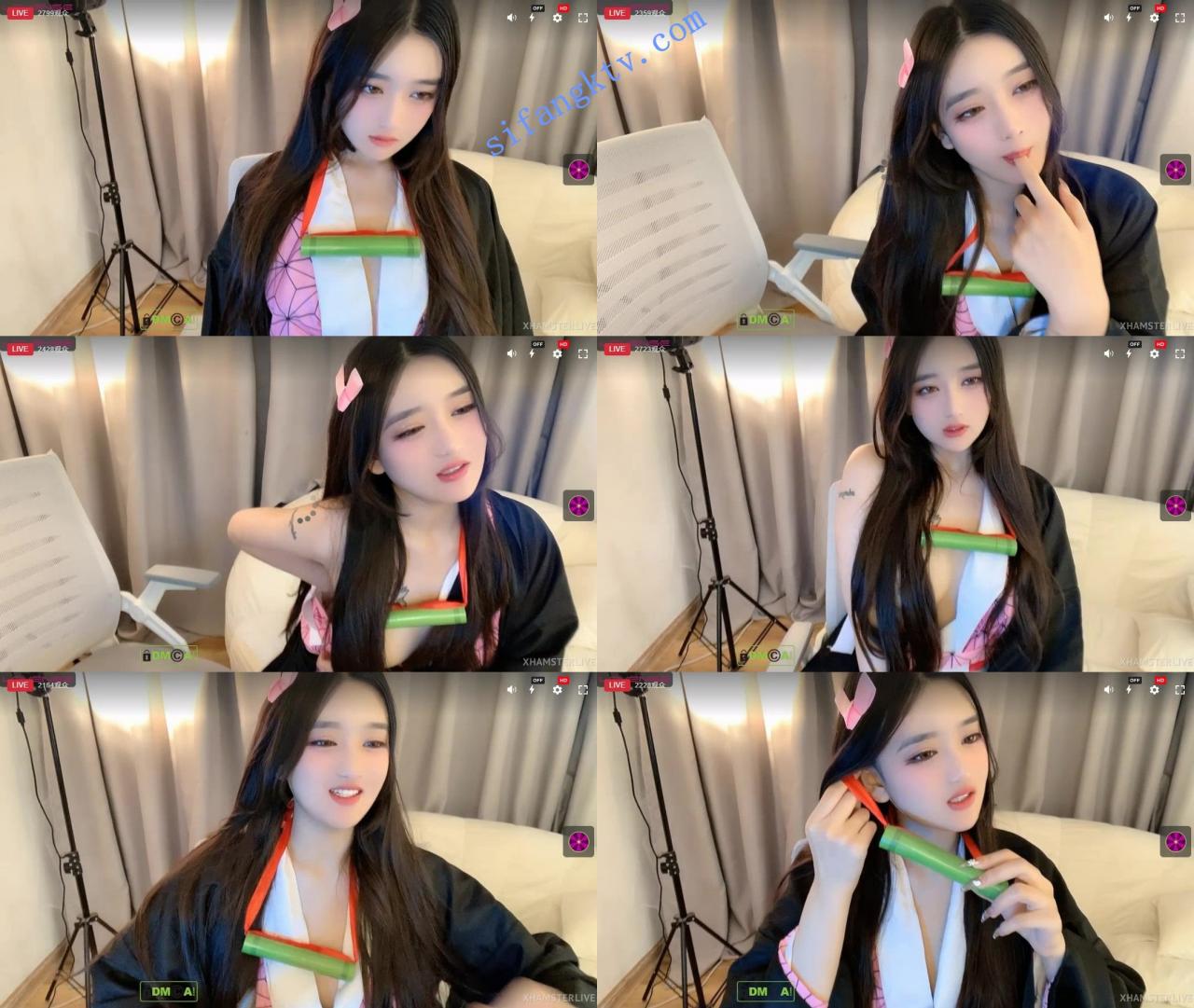 ❤❤❤鬼灭之刃妹妹 qing_qq 身材颜值爱死你了,高级大秀 图 05