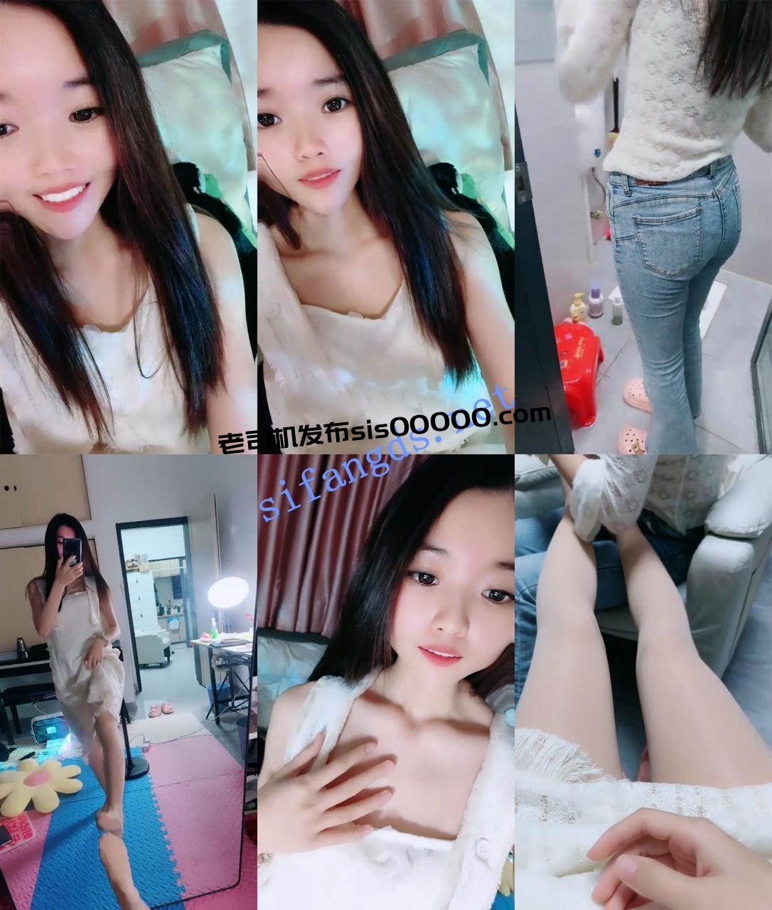 Treasure 娇娇弱弱白虎妹~架上炮机高速抽插喷水~好过瘾! 图 01