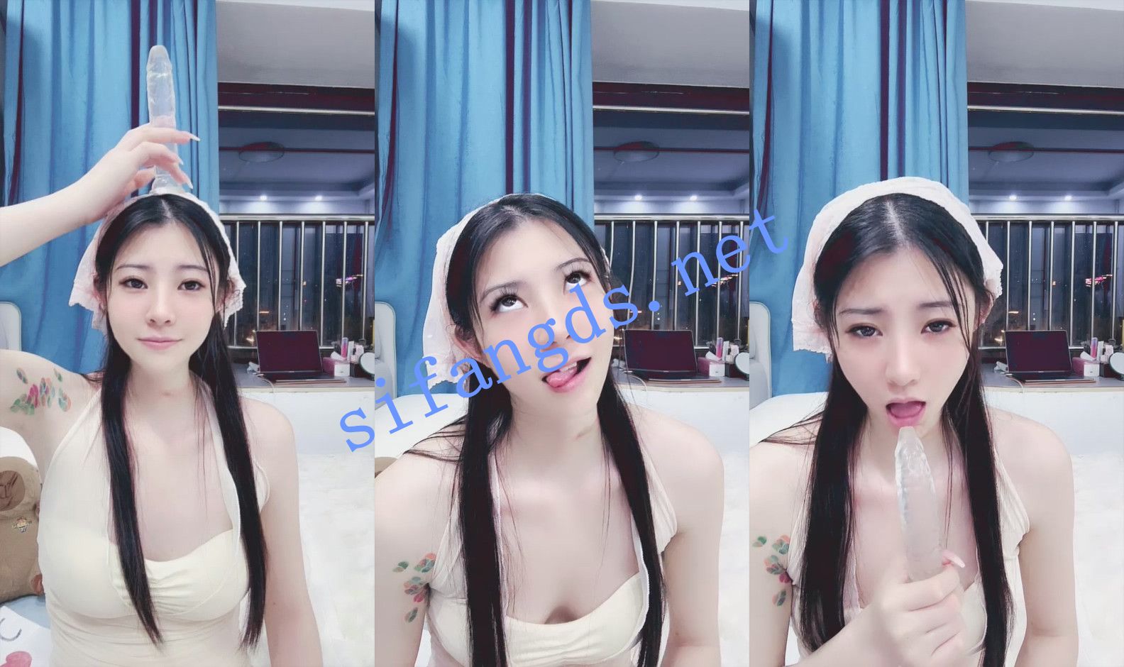 ⚡ 核弹! 媚儿 全身雪白~校花女神~真想干她一整夜~ 图 01