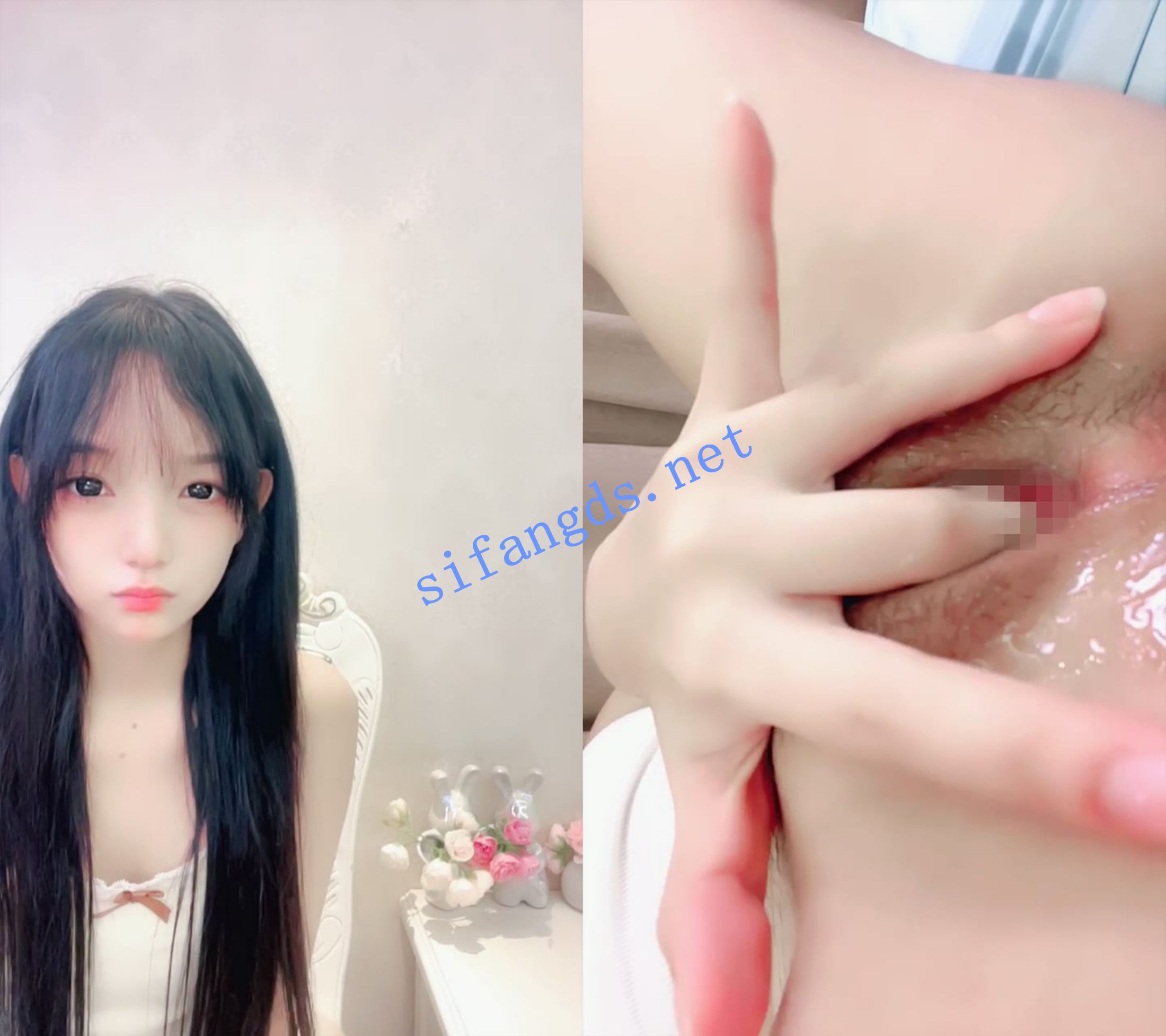 ██平台第一,逆天颜值 鬼鬼啊 道具自慰白浆流出来~爽5 图 02