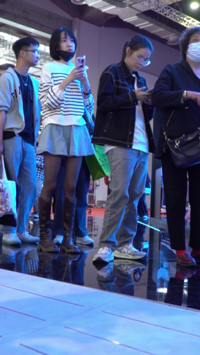 【WaltzCD】华尔兹2023系列之46短裙黑丝粉内【1V】【456M】