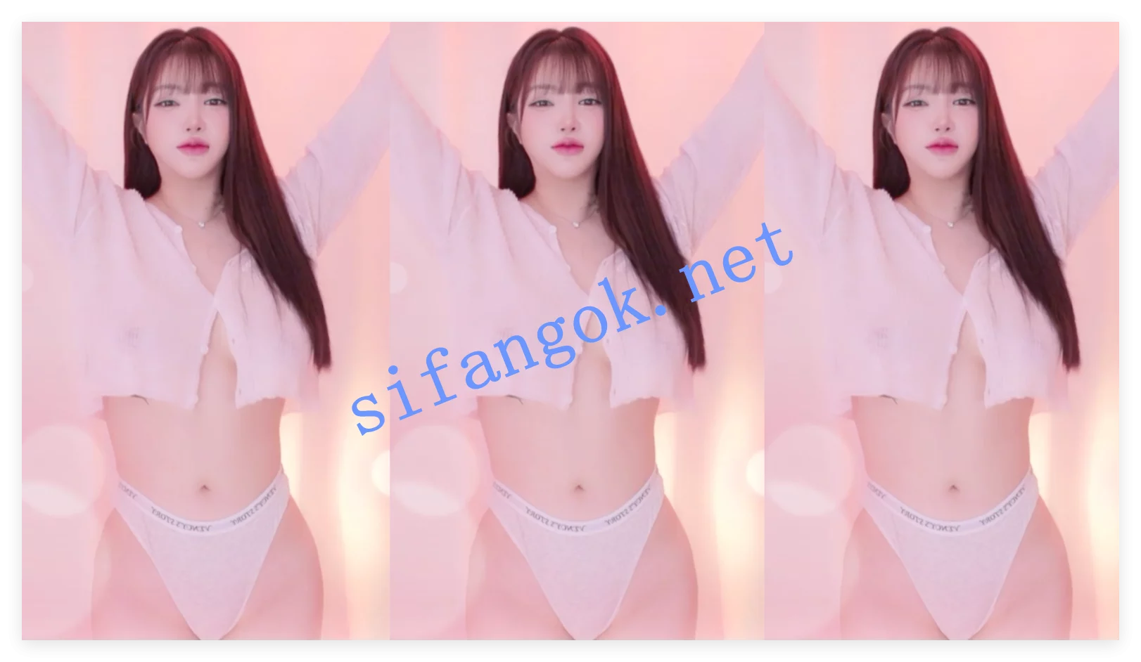 ❤️韩国颜值微胖巨乳BJ ggig2234 透视走光热舞 图 01