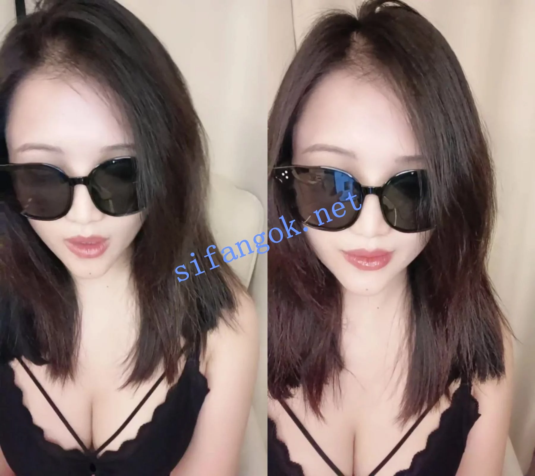 ██新人来了! 一世花折颜 戴着墨镜的美女道具自慰 图 02