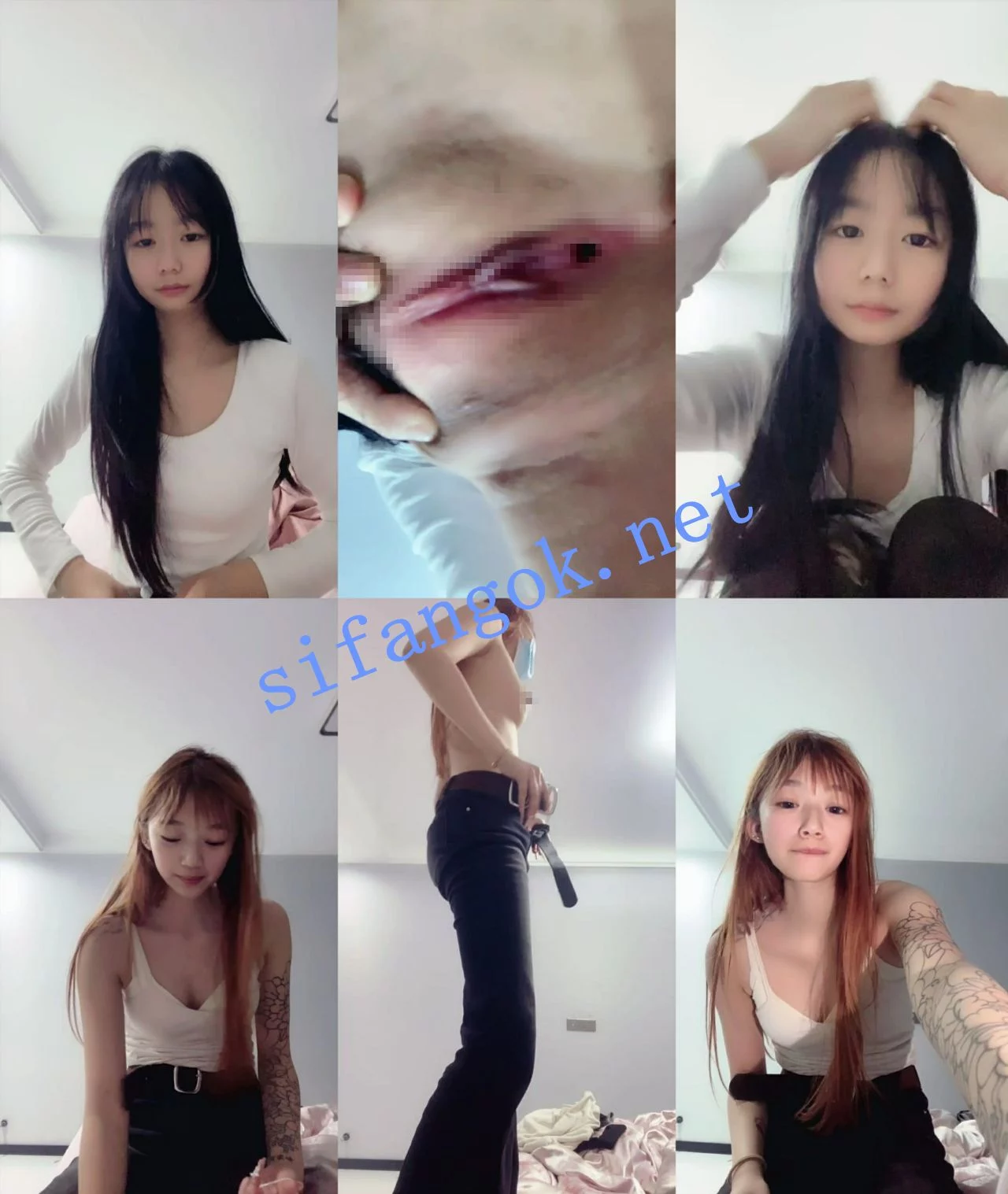 新极品姐妹花!~ 刚满18岁耶 纯天然美鲍扣穴自慰+道具爽~ 图 02