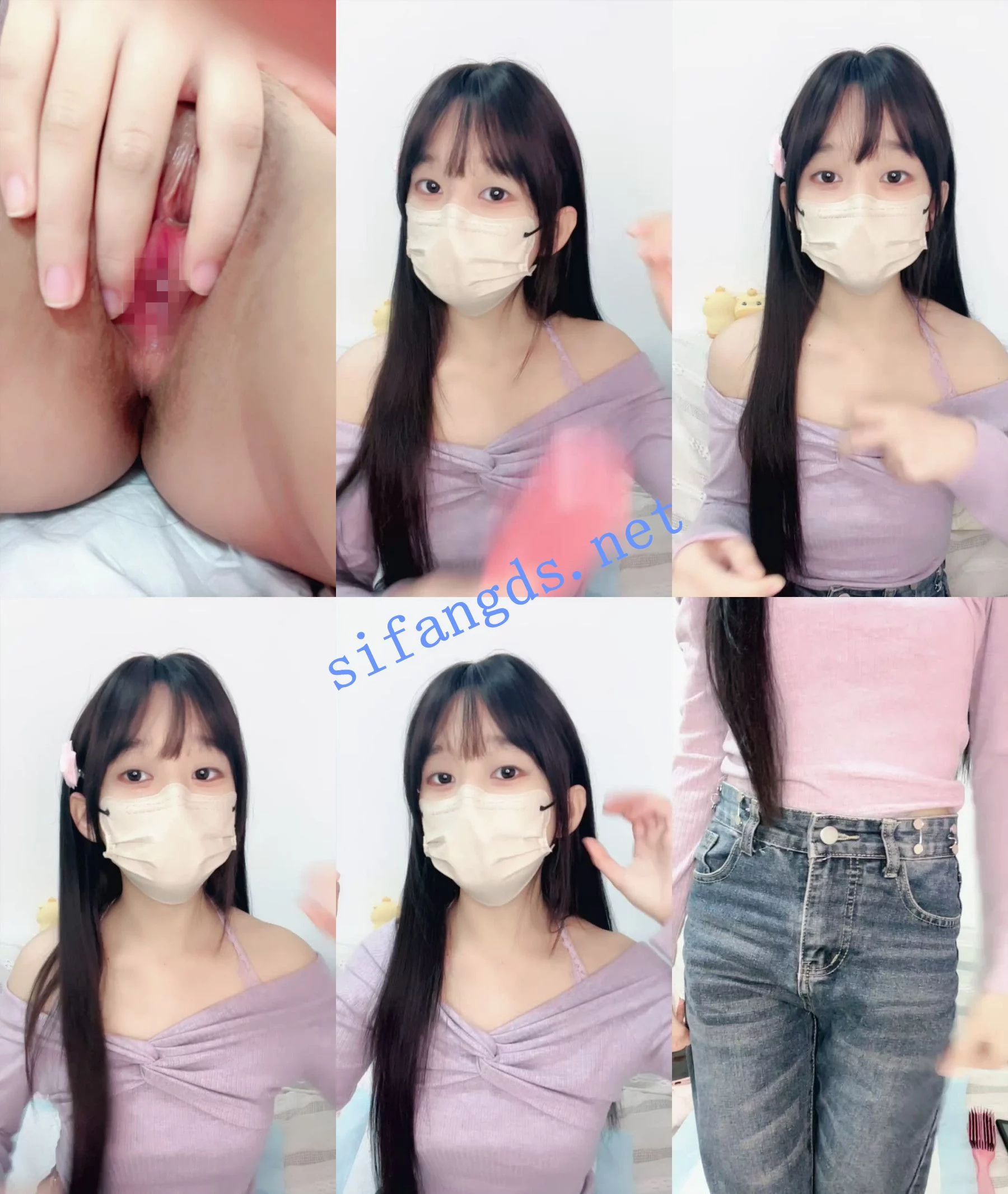 完美无瑕~ 希兮呀 通体粉白~自慰~扒穴~爱死了~爱死了 图 06