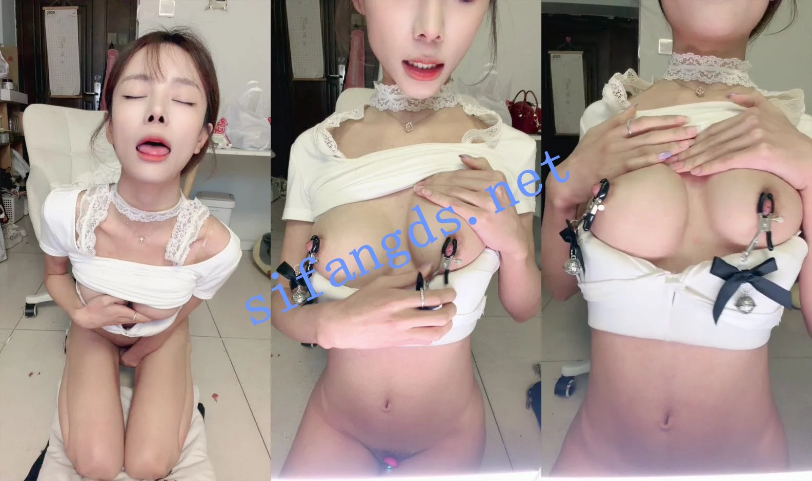 ⚡ 小熊宝宝 细枝硕果短发妹妹!颜值高尺度大撸到腿软~ 图 06