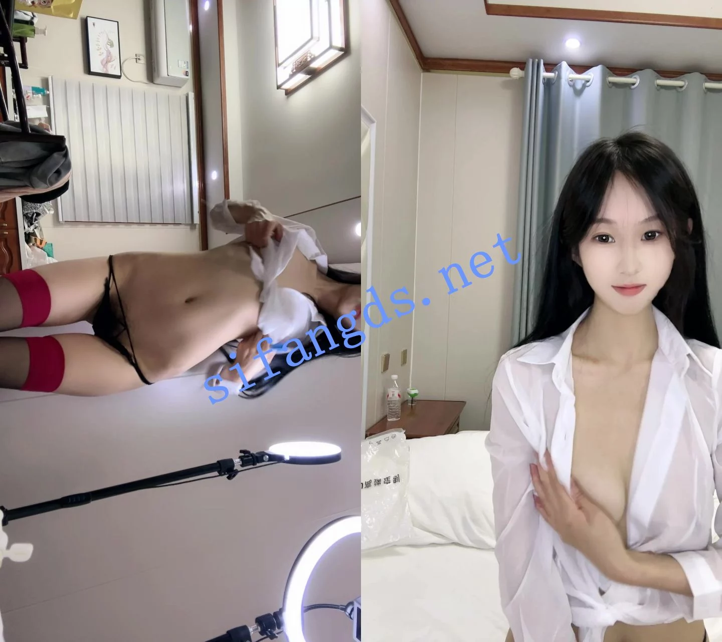 ██绿播女神下海了! 警兔 明星颜值,模特身材~真养眼 图 02
