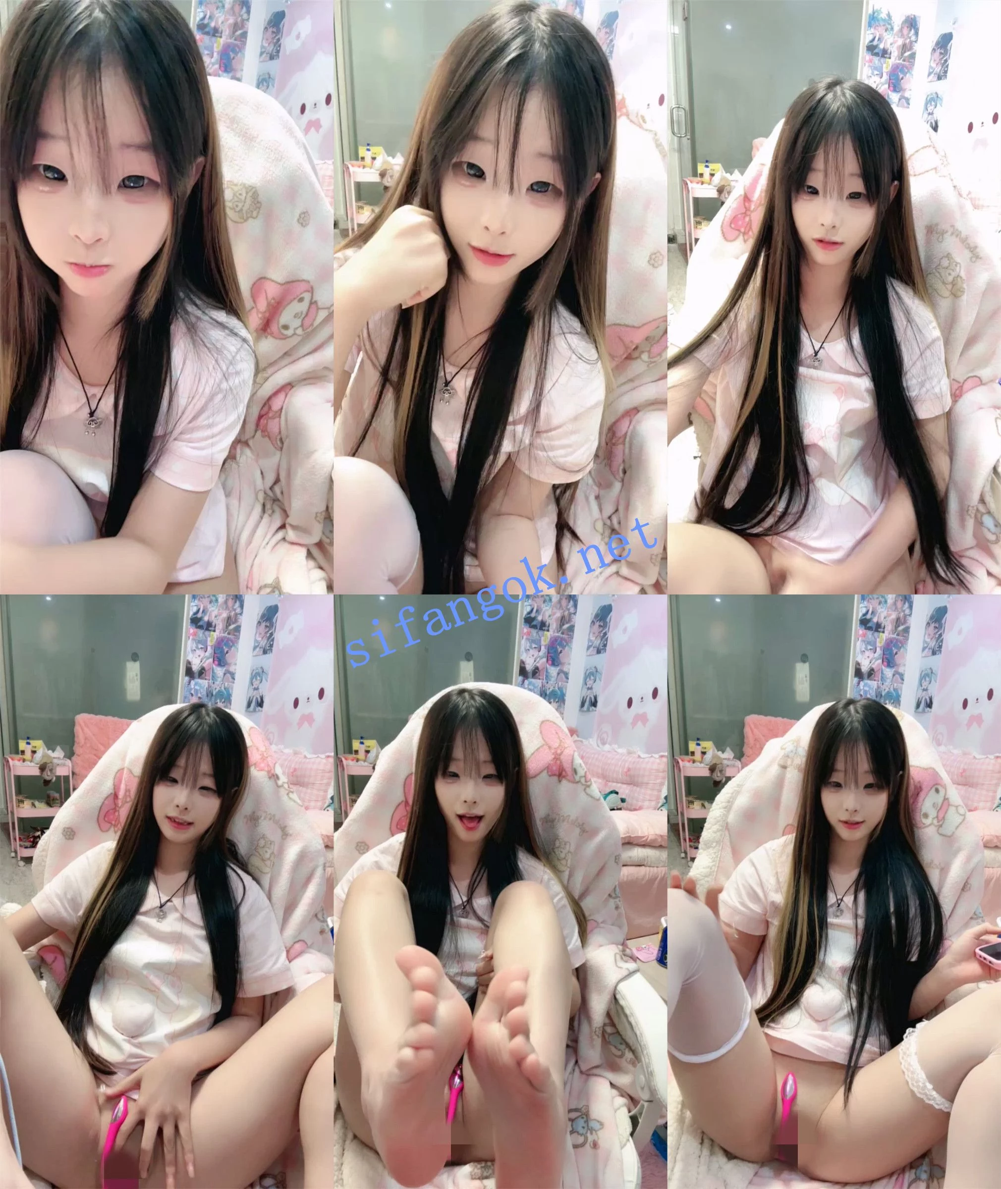 撸管推荐!颜值天花板校花~ 幼七 道具自慰!淫水喷不停~ 图 05