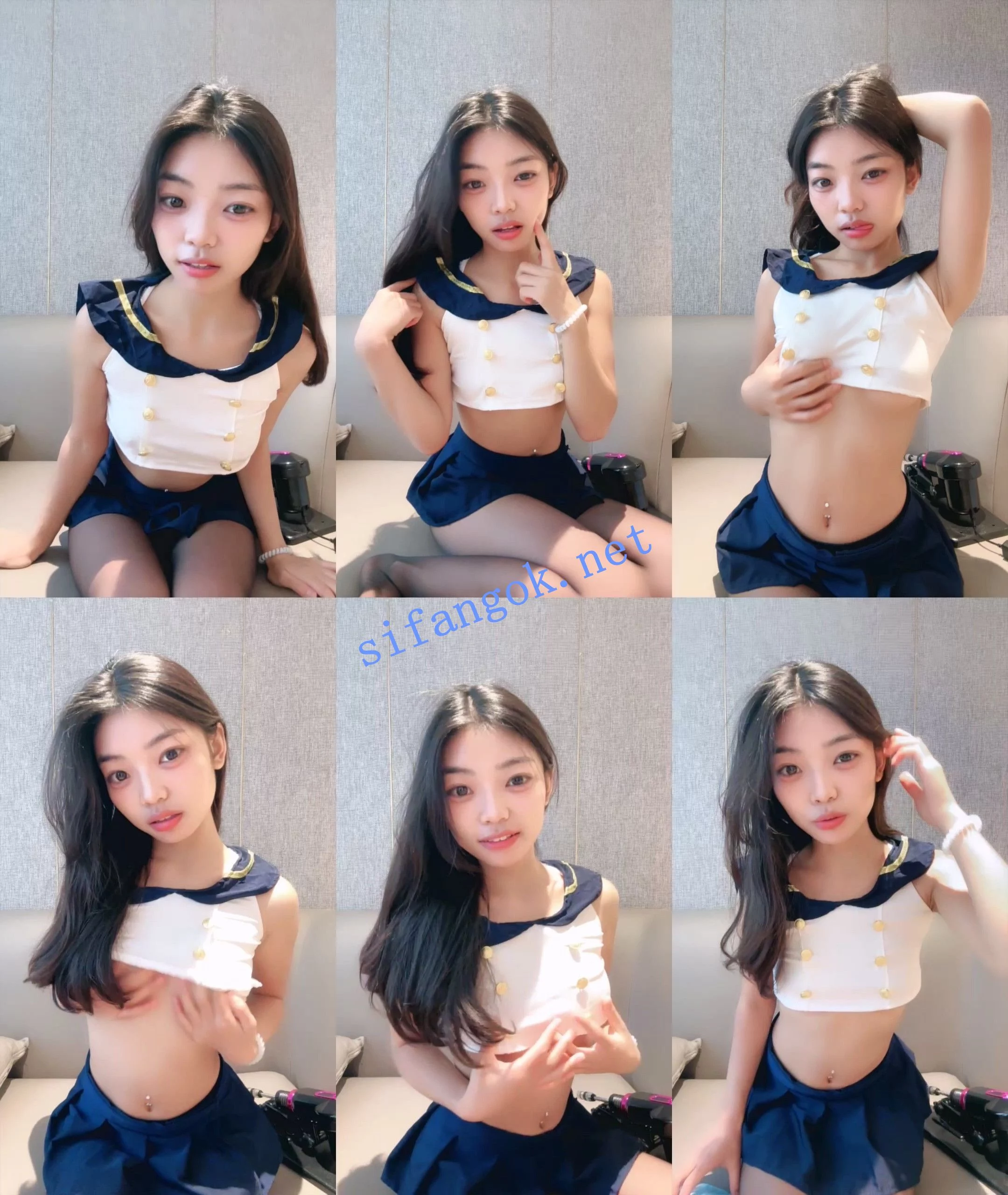 ❤️【被欧冠吃葡】乖巧听话的白皙少女~炮击自慰~真刺激