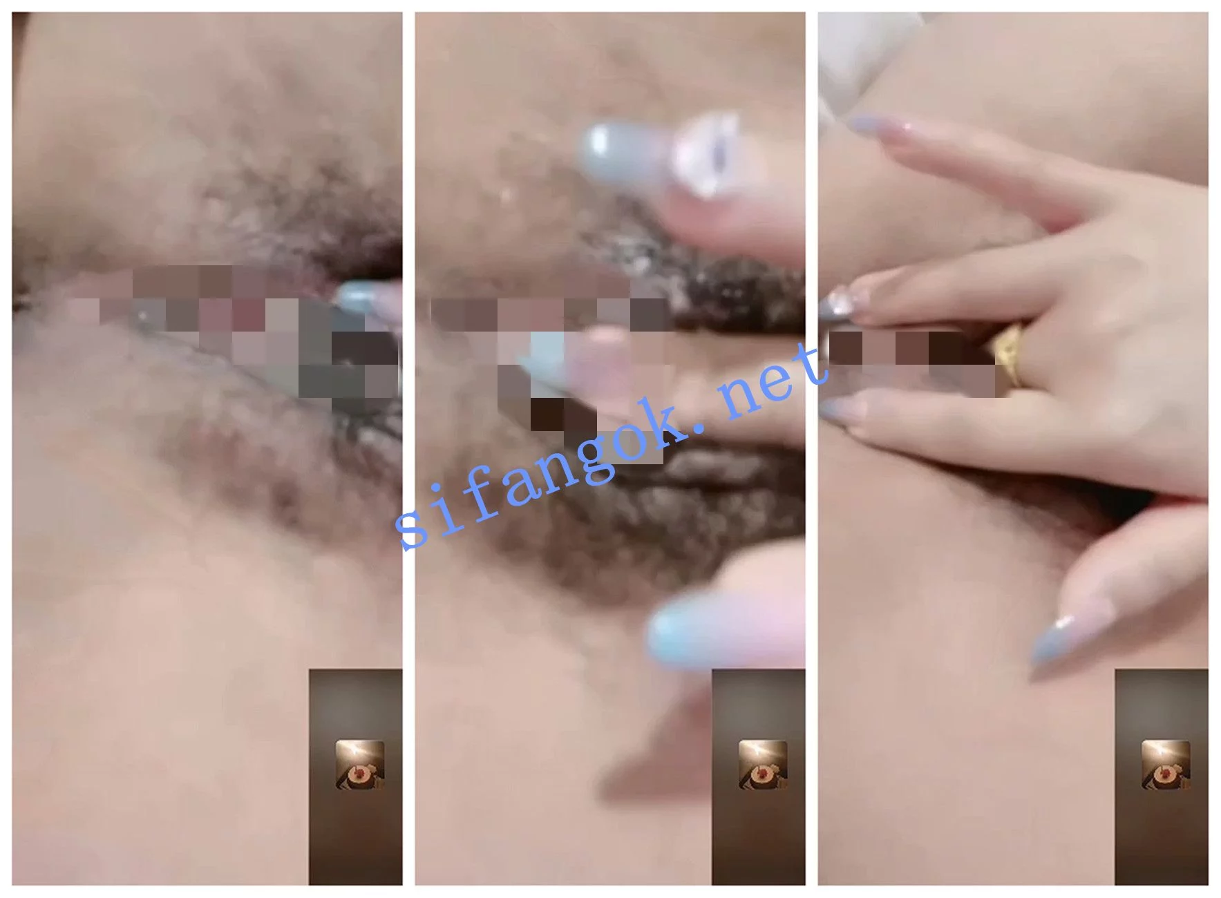 抖音福利 风骚大奶熟女 蜜桃 1V1裸聊自慰骚穴特写 图 04