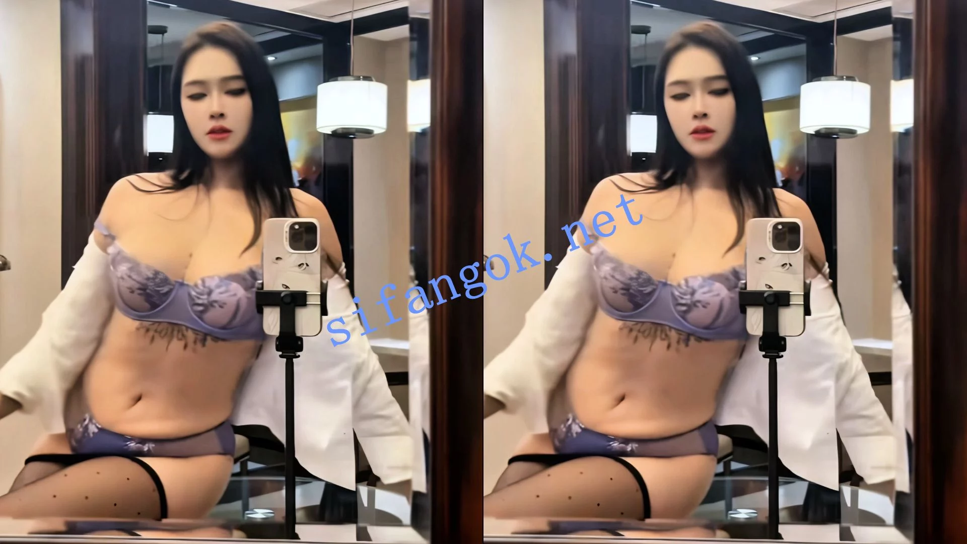 抖音 娜比 知名网红模特,情趣内衣写真私拍6V 图 03