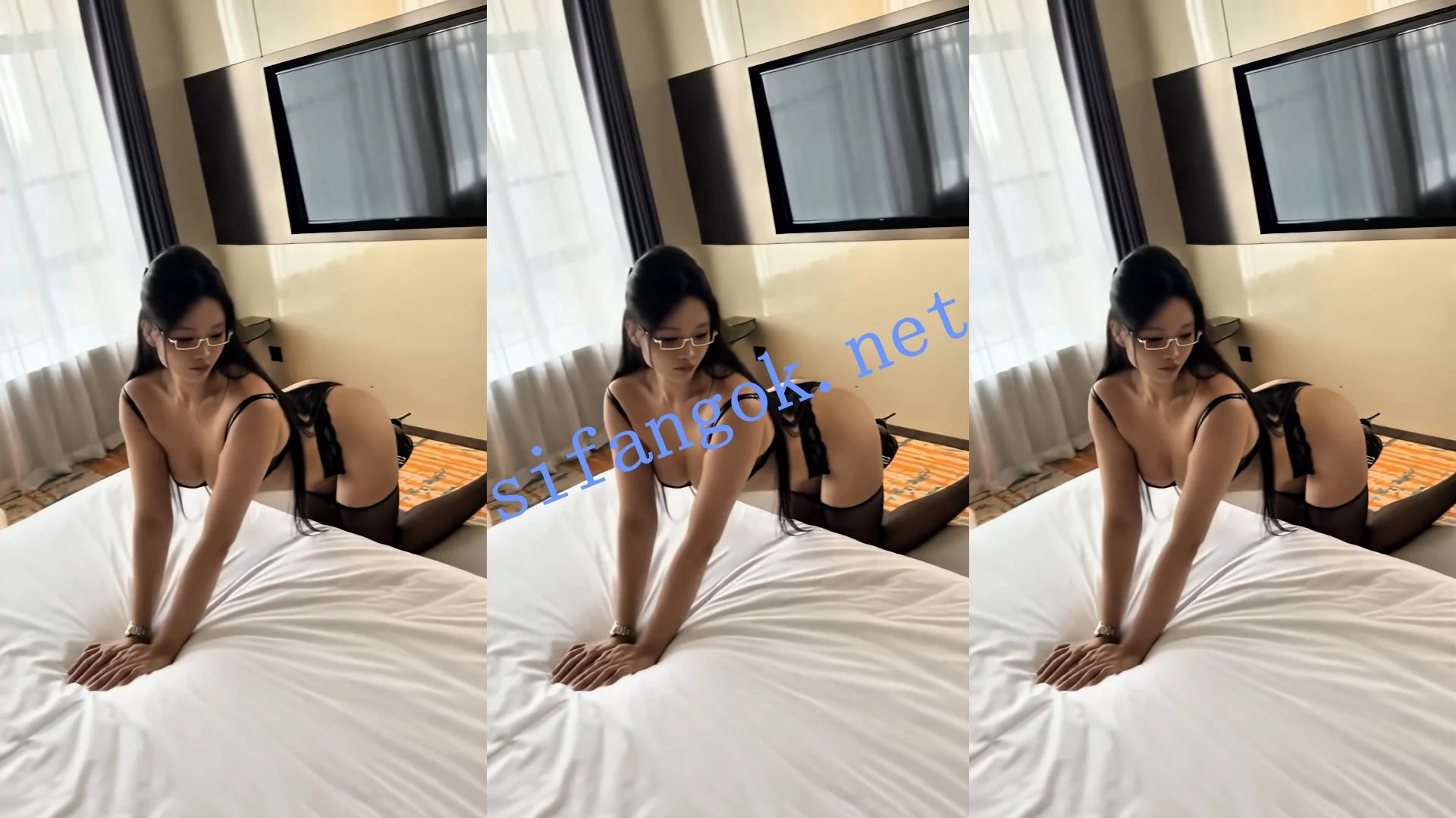 抖音 娜比 知名网红模特,情趣内衣写真私拍6V 图 11