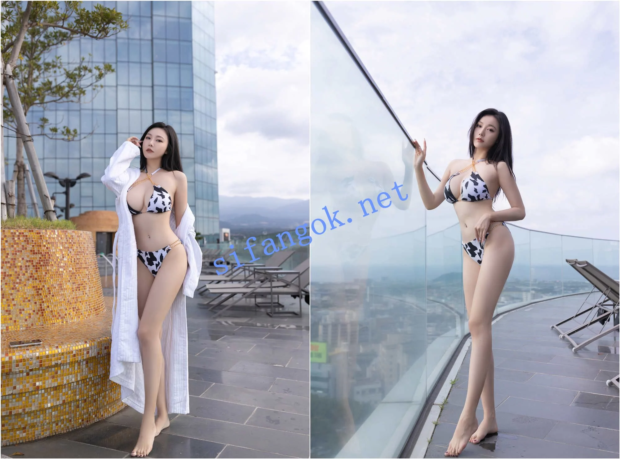 ✨秀人网 安然anran✨济州岛奶牛 320块完整无删减版超清写真 图 01