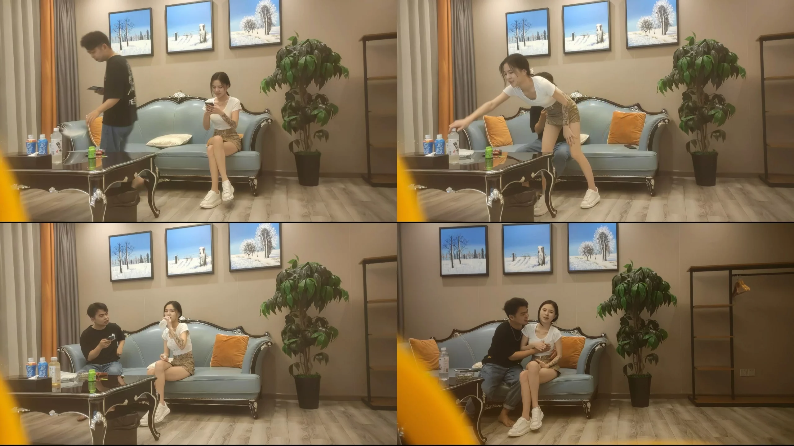 【2K+原画】【拖拉机】3.13.14两天两场良家美勾搭无套操逼