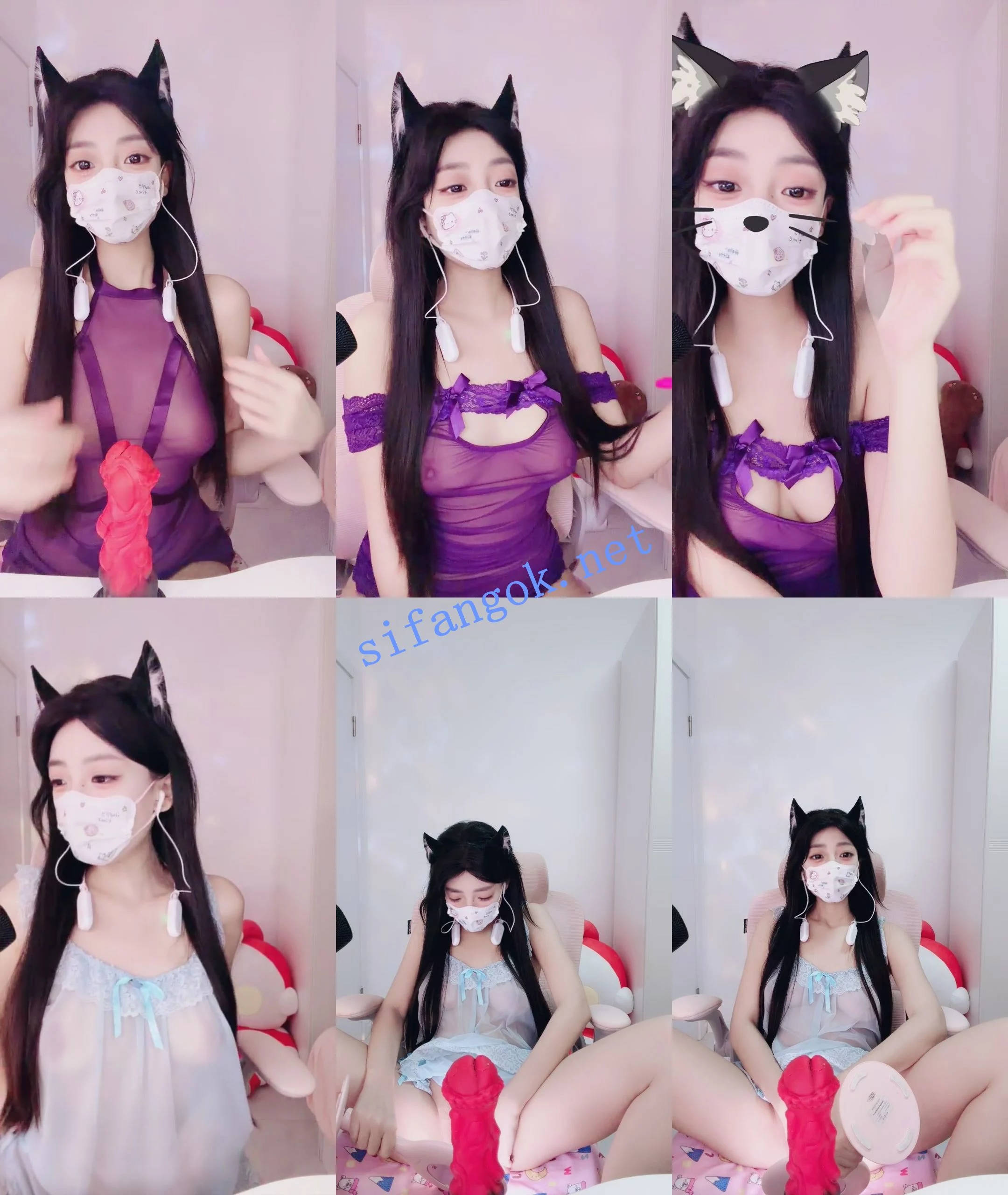 主播!! 【懒懒的你 】狐狸耳朵的小仙女,光秃秃馒头2 图 03