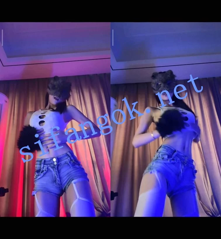 抖音百万粉人气魅魔-麻辣兔兔头 会员会议舞蹈秀！