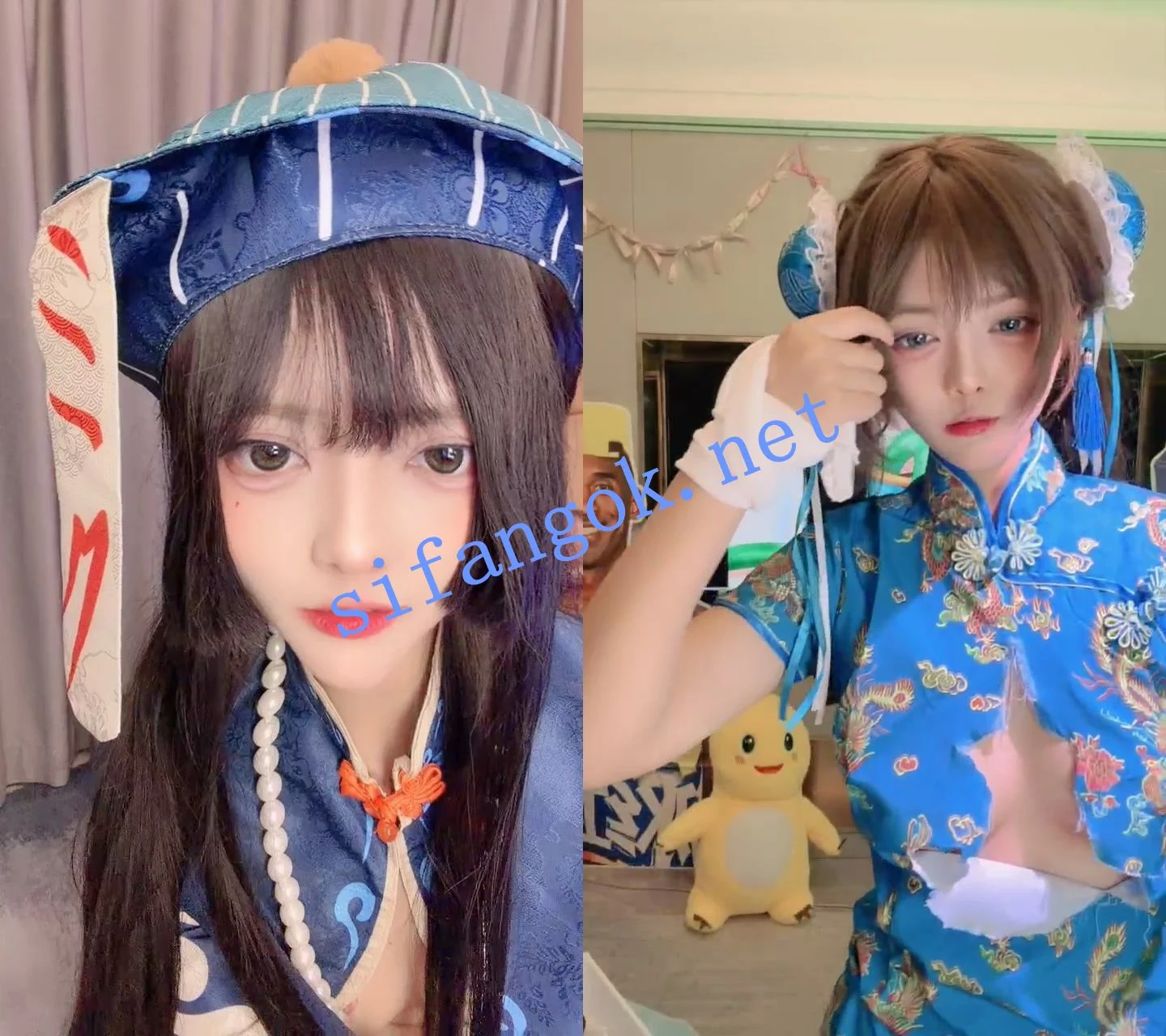 主播!! 【张晚萌 】Cosplay角色扮演,春丽,僵尸,军阀 图 02